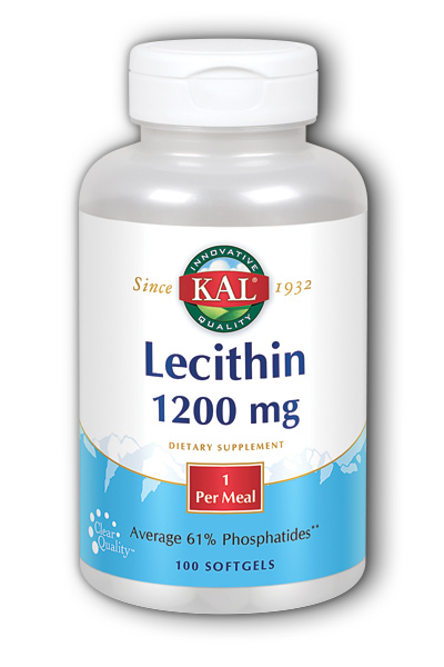 Kal: Lecithin 100ct 1200mg