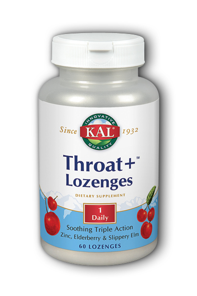 Kal: Throat Releev Lozenges 60 lozenges Cherry