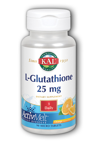 KAL: L-Gluthathione ActivMelt (Orange) 90 ct Loz
