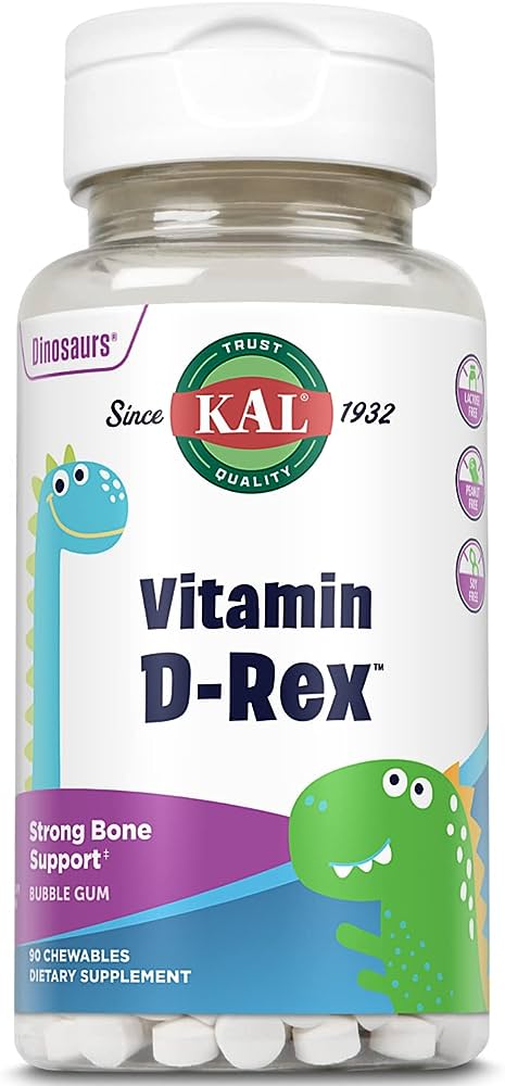 Kal: Vitamin D-Rex Dinosaurs 90ct