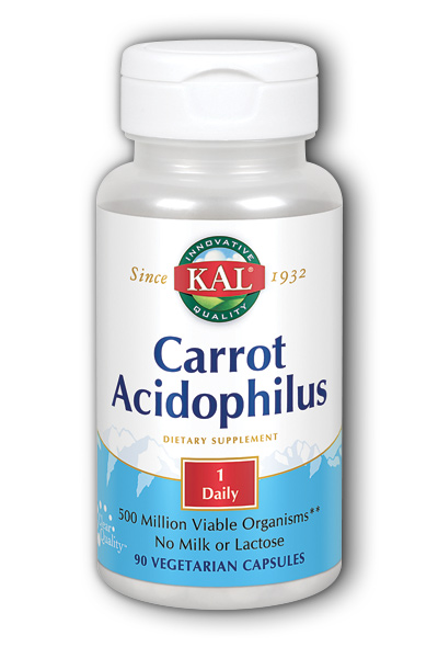 Kal: Carrot Acidophilus 90ct