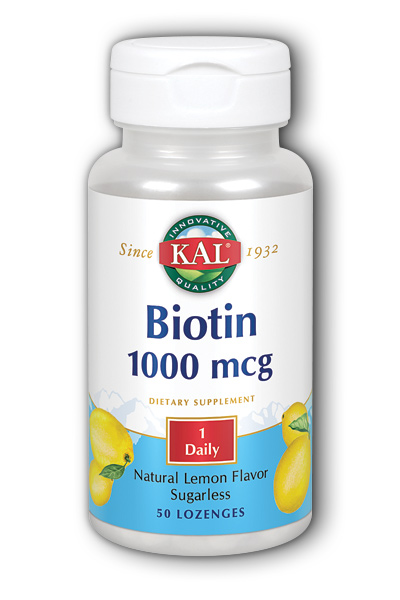 Kal: Biotin 1000 50ct 1000mcg