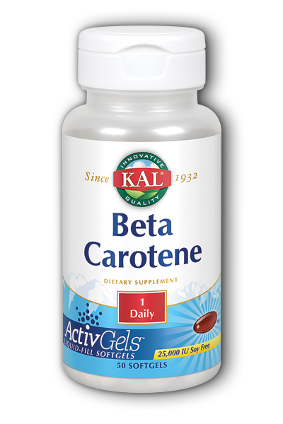 Beta-Carotene 50ct 25000iu from Kal