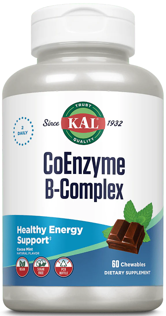 KAL: B-Complex Coenzyme Cocoa Mint 60 ct