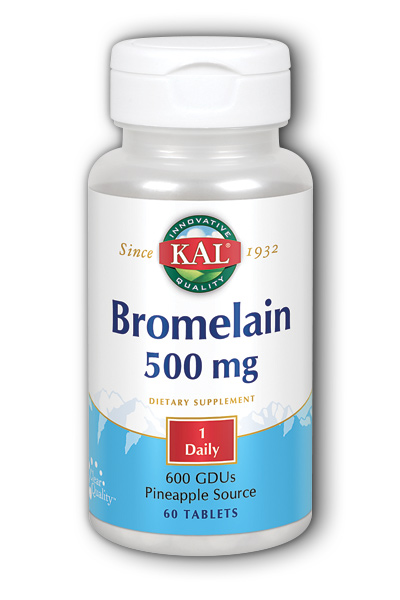 Bromelain 500 60ct from Kal
