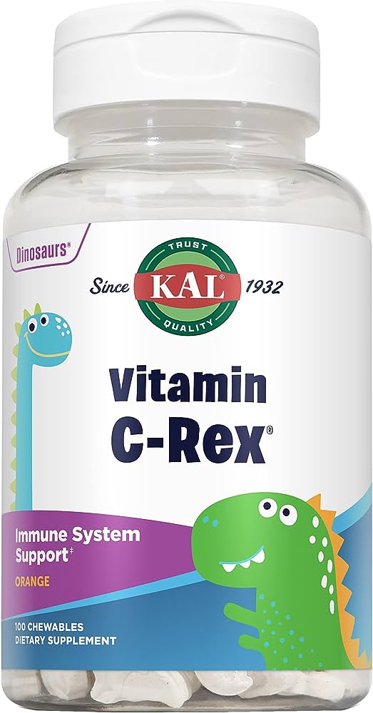 Kal: Vitamin C-Rex Orange Chewable 100ct 100mg