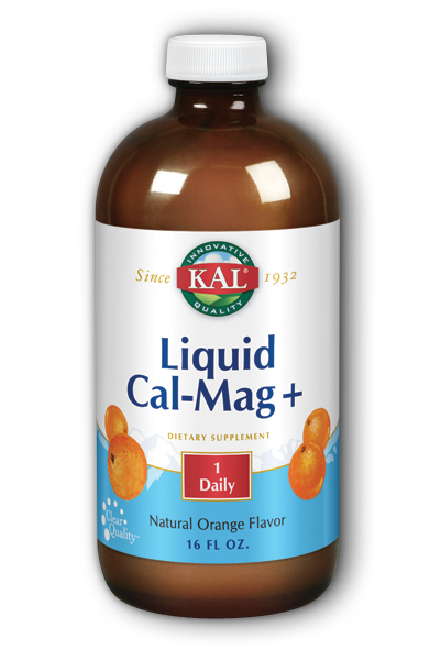 Liquid Cal-Mag Plus Orange Dietary Supplement