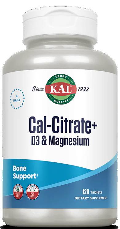 Kal: Cal-Citrate Plus 120ct