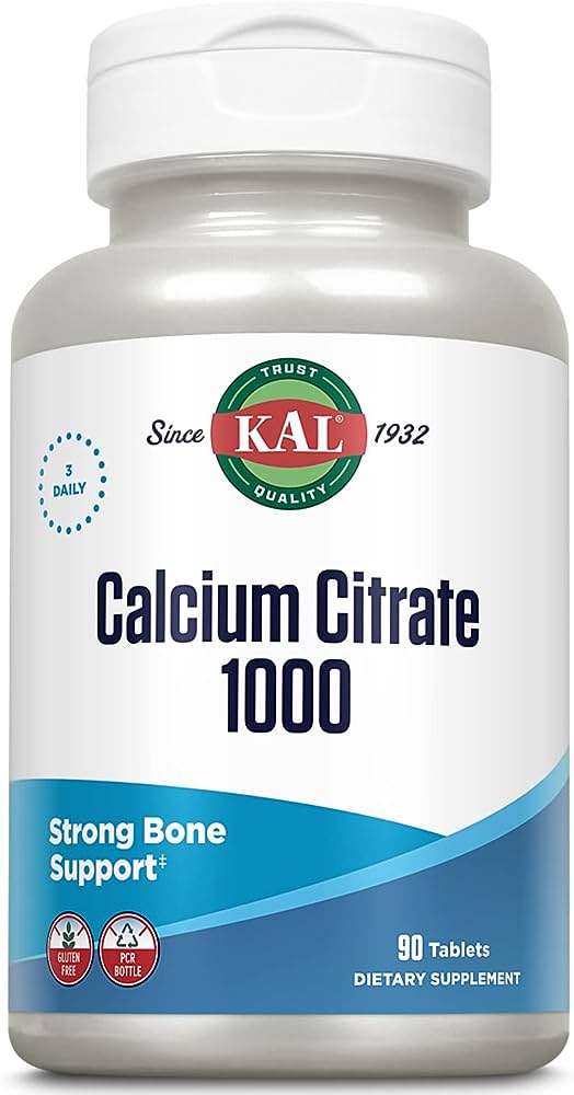 Kal: Calcium Citrate 90ct 1000mg