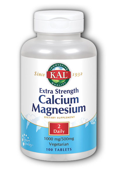 Kal: Ex St Calcium Plus Magnesium 100ct