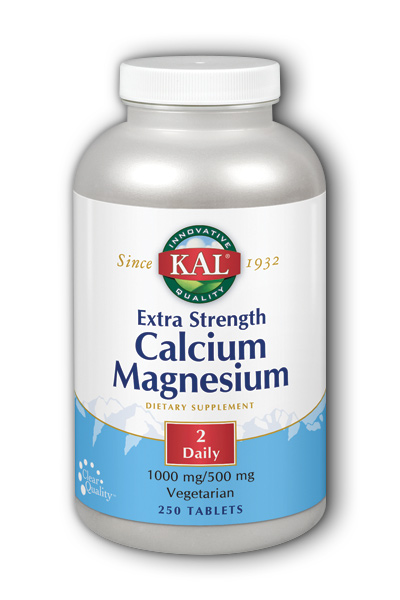Kal: Ex. St. Calcium Plus Magnesium 250ct