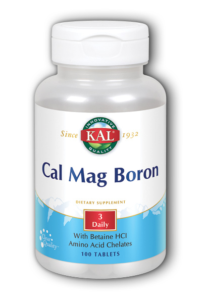 Kal: Cal  Mag  Boron 100ct