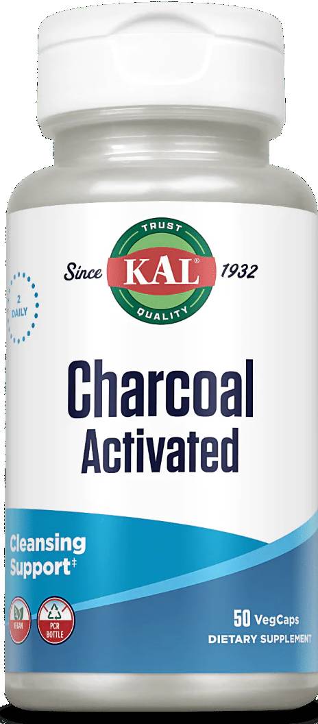 Kal: Charcoal 50ct 260mg