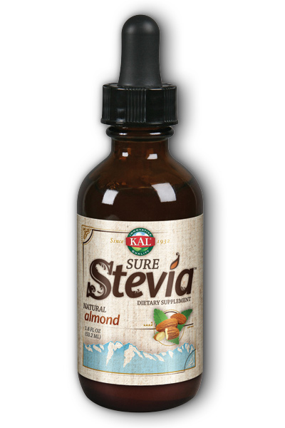 KAL: Sure Stevia Extract Almond 1.8 oz Liquid