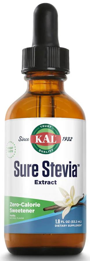 Sure Stevia Liquid Extract Vanilla, 1.8oz