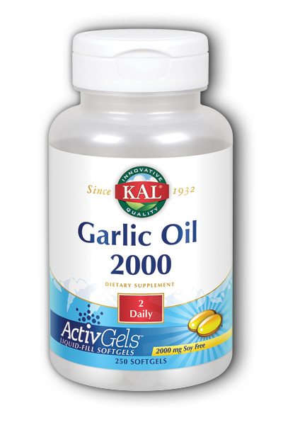 Garlic Oil 2000 250ct softgel from Kal