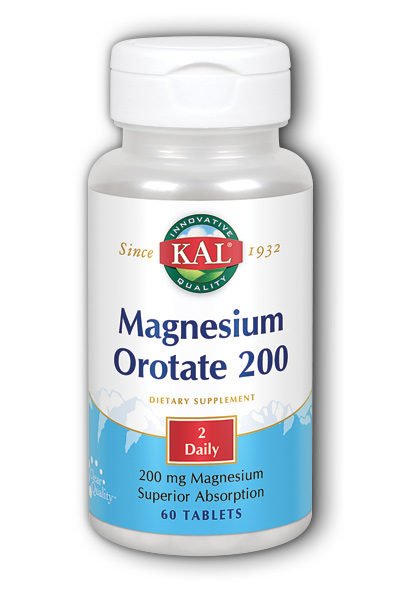 Magnesium Orotate, 60ct 200mg