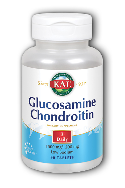 Kal: Glucosamine Chondroitin 90ct