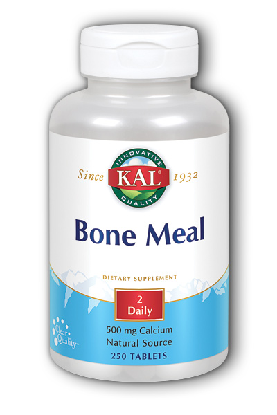 Bone Meal 500mg 250 Tabs from KAL