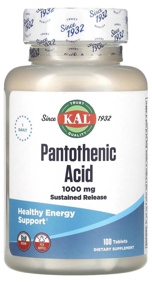 Kal: Pan Acid-1000 SR 100ct 1000mg