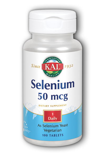 Kal: Selenium-50 100ct 50mcg
