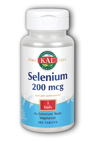 Kal: Selenium-200 100ct 200mcg