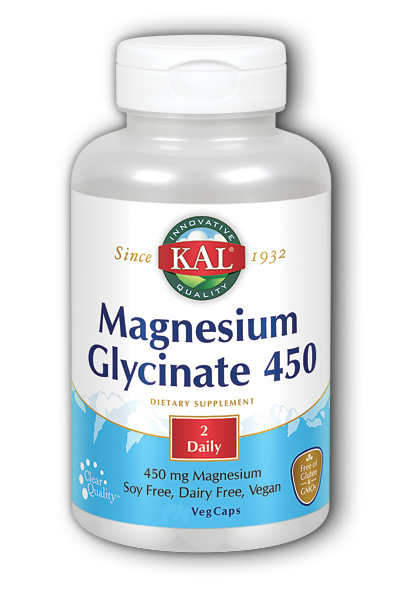 KAL: Magnesium Glycinate 450 90 Vcaps