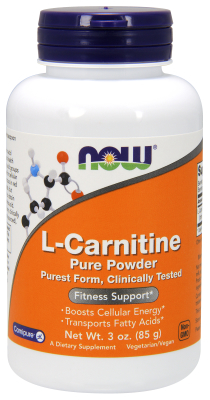 NOW: L-Carnitine Tartrate Pure Powder 3 oz Powder