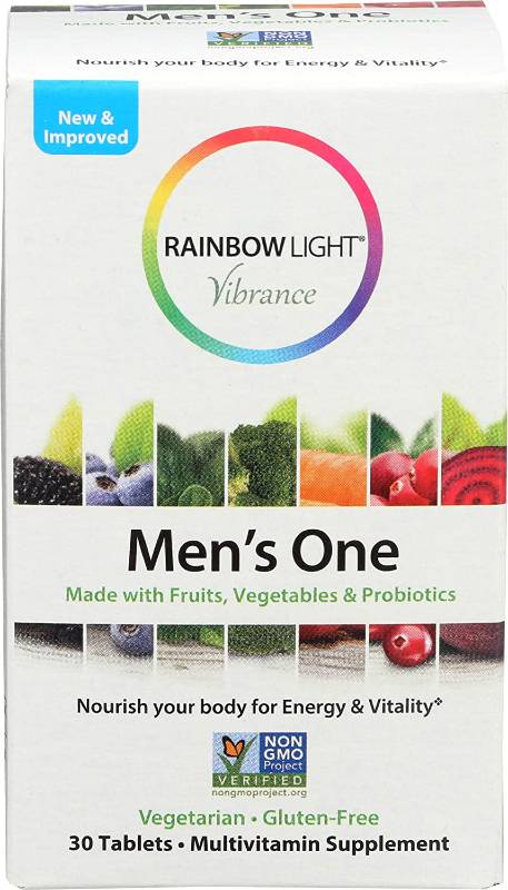 RAINBOW LIGHT: Vibrance Mens One NonGMO 30 TABLET