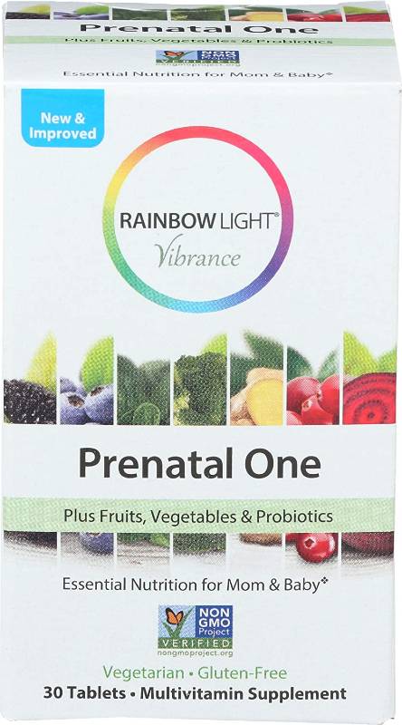 RAINBOW LIGHT: Vibrance Prenatal One NonGMO 30 TABLET