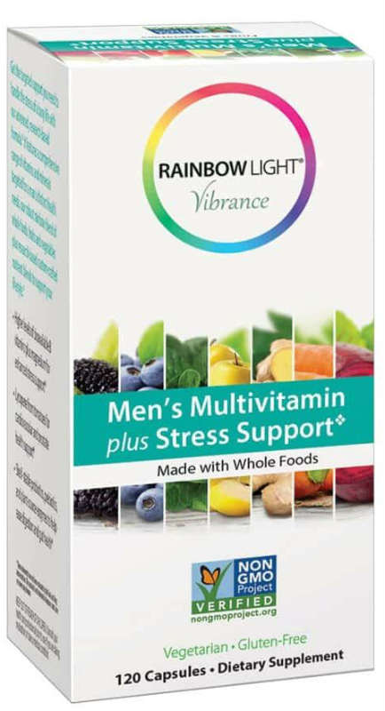 RAINBOW LIGHT: Vibrance Men's Multivitamin Plus Stress Support 120 capvegi