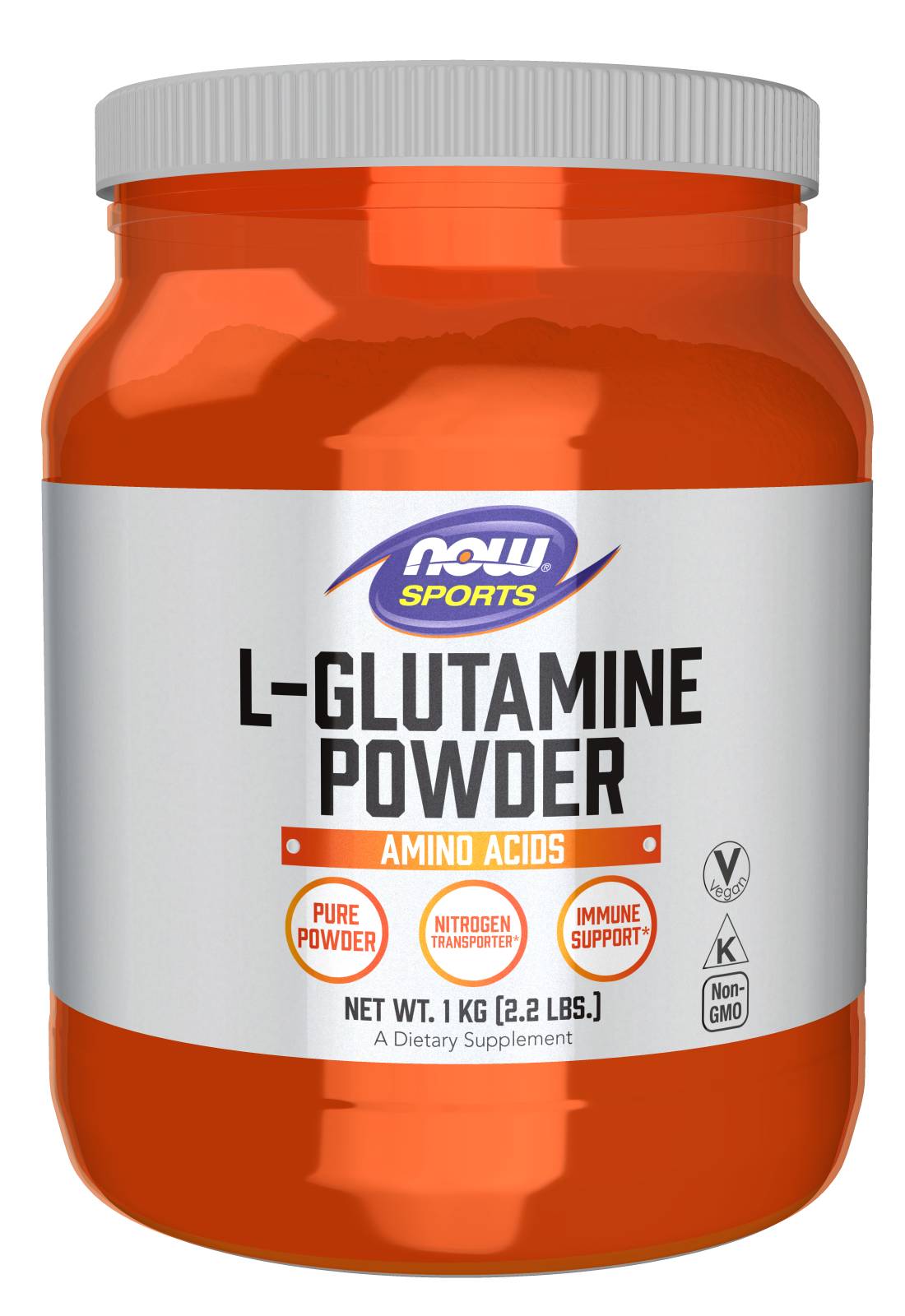 NOW: GLUTAMINE POWDER Pure 1000 Grams