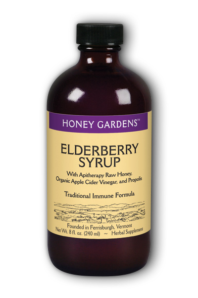 Honey Gardens: Elderberry Syrup 240 ml