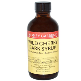 Honey Gardens: Wild Cherry Bark Syrup 6ea Liq