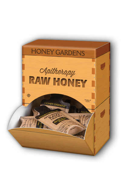 Honey Gardens: Raw Honey On-the-Go Packet Raw Honey Honey (Carton) 20ct