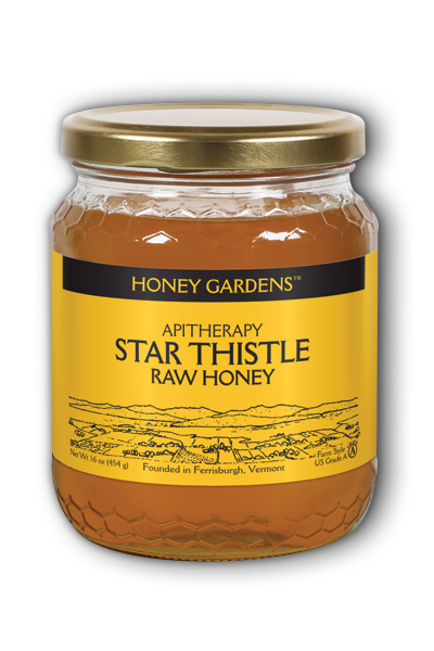 Raw honey Star Thistle 1 lb from Honey Gardens