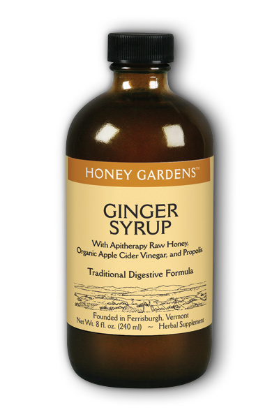 Honey Gardens: Ginger Syrup 8 fl oz