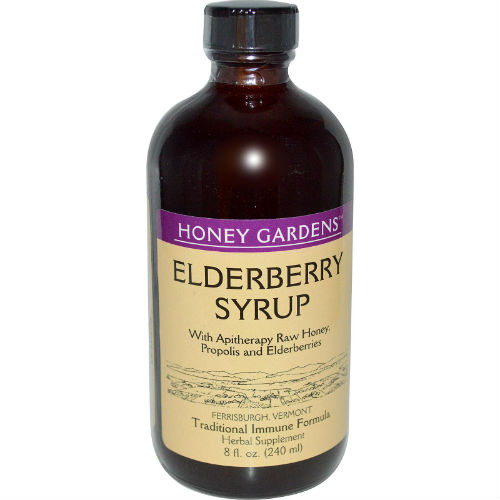Honey Gardens: Elderberry Syrup 6 Liq