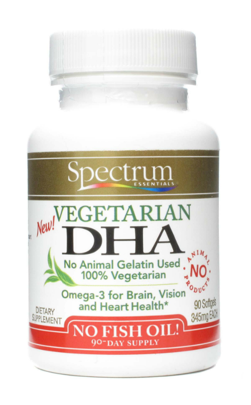 SPECTRUM ESSENTIALS: Vegetarian DHA 345mg 90 softgel