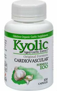 Kyolic Aged Garlic Extract Hi-Po Formula 100, 100 tabs