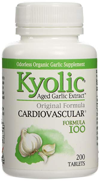 Kyolic Aged Garlic Extract Hi-Po Formula 100, 200 tabs
