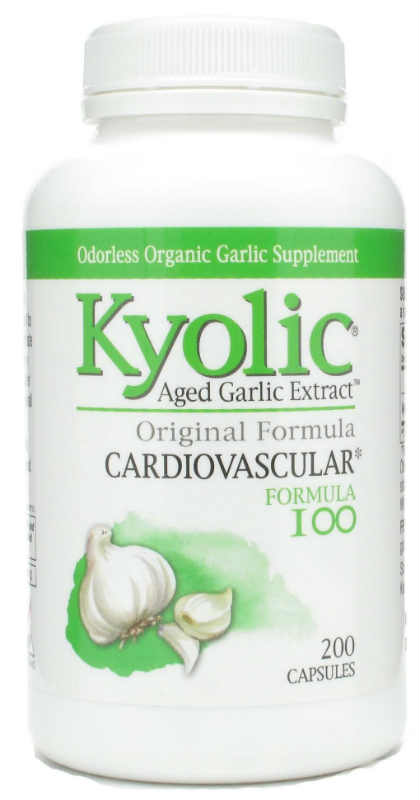 Kyolic Aged Garlic Extract Hi-Po Formula 100, 200 caps
