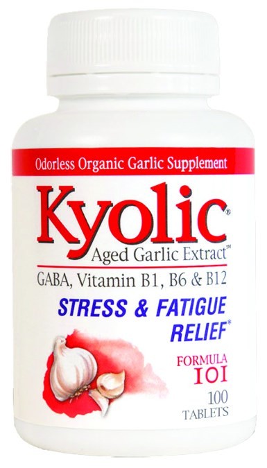 WAKUNAGA/KYOLIC: Kyolic Aged Garlic Extract With Brewers Yeast Formula 101 100 tabs