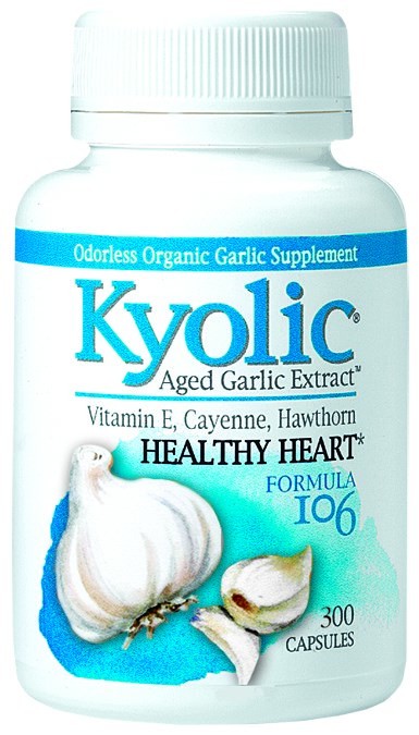 WAKUNAGA/KYOLIC: Garlic Plus Kyolic Formula 106 300 caps