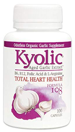 WAKUNAGA/KYOLIC: Kyolic Homocysteine Formula 108 100 caps