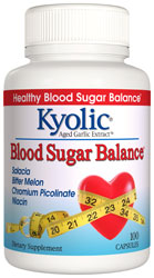 Kyolic Blood Sugar Balance, 100 cap