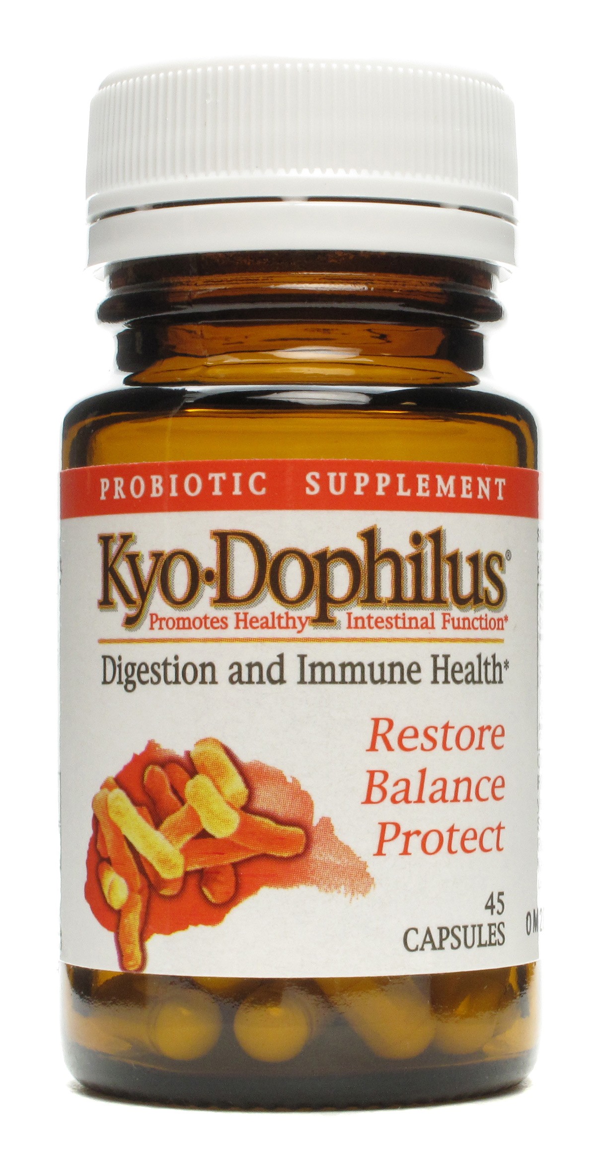 WAKUNAGA/KYOLIC: Kyo-Dophilus (Heat Stable Probiotic) 45 caps