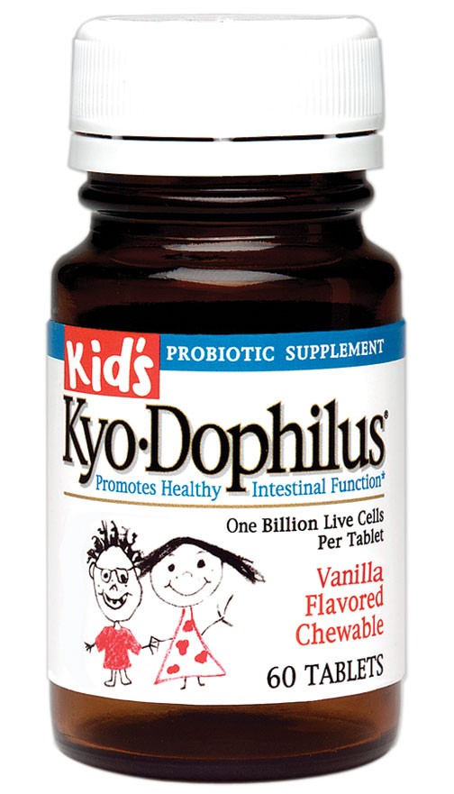 Kid's Kyo-Dophilus Lactobacillus Acidophilus, 60 tabs
