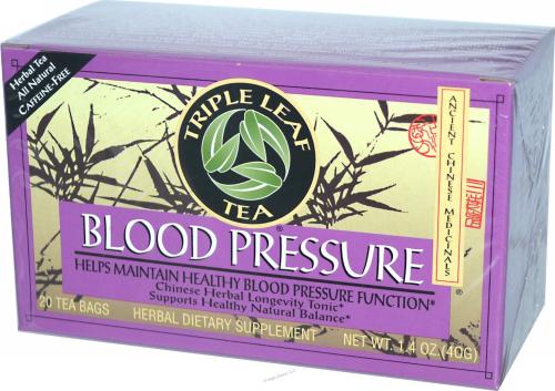 Triple Leaf Tea: Blood Pressure Tea 20 bag