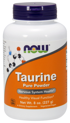 NOW: TAURINE POWDER 8 OZ